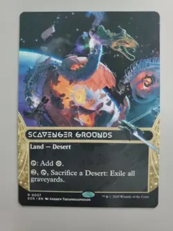 MTG Scavenger Grounds Edge of Eternities Stellar Sights Borderless Rare - Image 1