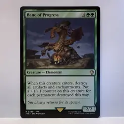 Bane of Progress - FIC 0299 NM - MTG Magic - Image 1