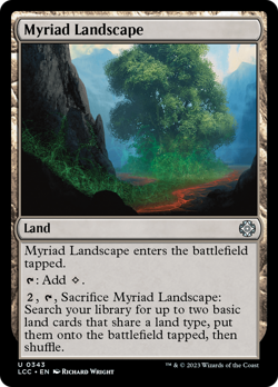 Myriad Landscape - 343 - Commander: The Lost Caverns of Ixalan- Near Mint - MTG - Image 1