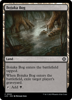 Bojuka Bog - 320 - Commander: The Lost Caverns of Ixalan- Near Mint - MTG - Image 1