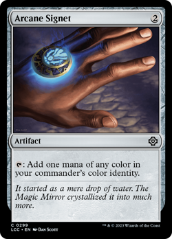 Arcane Signet - 299 - Commander: The Lost Caverns of Ixalan- Near Mint - MTG - Image 1