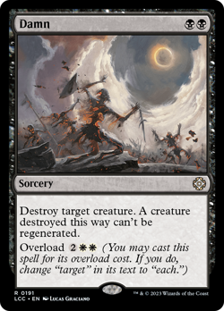 Damn - 191 - Commander: The Lost Caverns of Ixalan- Near Mint - MTG - Image 1