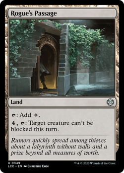 Rogue's Passage - 349 - Commander: The Lost Caverns of Ixalan- Near Mint - MTG - Image 1