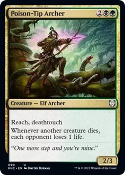 Poison-Tip Archer - 90 / English / Near Mint MTG - Image 1