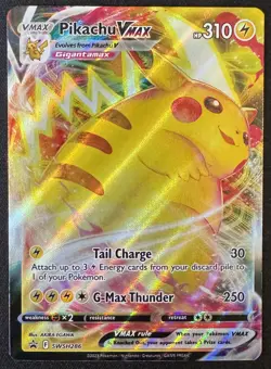 Pikachu VMAX SWSH286 Promo Pokemon TCG SWSH: Sword & Shield Full Art Near Mint - Image 1