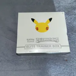 Pokemon Celebrations ETB Elite Trainer Box 25th Anniversary Brand New Sealed - Image 1