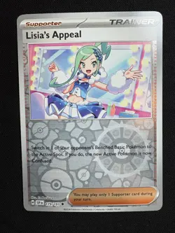 Lisia's Appeal 179/191 Reverse Holo LP-NM - Pokemon S&V Surging Sparks SSP - Image 1