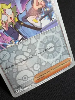 Clemont's Quick Wit 167/191 Reverse Holo LP- Pokemon S&V Surging Sparks SSP - Image 2