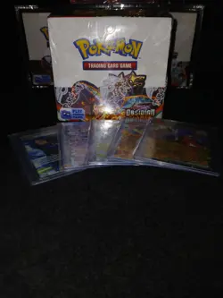 Pokemon TCG Obsidian Flames Booster Box New Factory Sealed Plus 5 Hits - Image 1