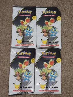 (4) POKEMON TCG First Partner Pack Kalos Region!!! 2 Booster Packs!! - Image 1