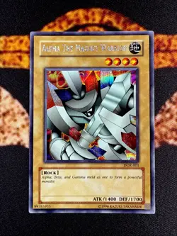 🔥YUGIOH • ALPHA THE MAGNET WARRIOR • PRISMATIC SECRET RARE • DOR-001 • VLP🔥 - Image 1