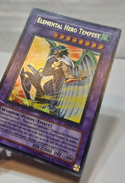 Elemental Hero Tempest EEN-EN034 Ultra Rare 1st Edition Yugioh 7124 - Image 3