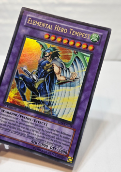 Elemental Hero Tempest EEN-EN034 Ultra Rare 1st Edition Yugioh 7124 - Image 4
