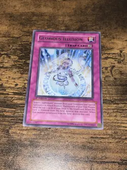 Yugioh Glorious Illusion LODT-EN071 Rare 1st Ed LP - Image 1