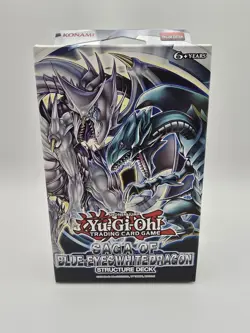 Konami YuGiOh | ​Saga of Blue-Eyes White Dragon Structure Deck | Sealed NEW - Image 1