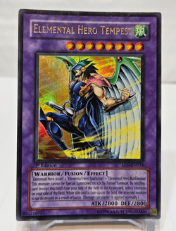 Elemental Hero Tempest EEN-EN034 Ultra Rare 1st Edition Yugioh 7123 - Image 1