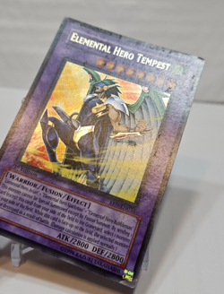 Elemental Hero Tempest EEN-EN034 Ultra Rare 1st Edition Yugioh 7123 - Image 3