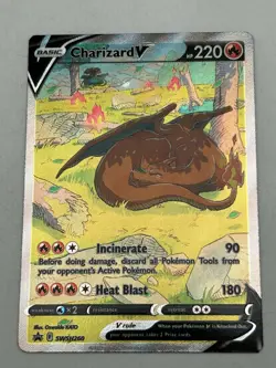 Charizard V - SWSH260 - Pokemon Sword & Shield Promo Ultra Rare Holo Card NM - Image 1