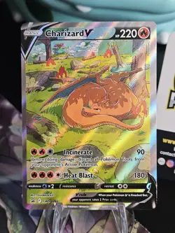 Charizard V - SWSH260 - Pokemon Sword & Shield Promo Ultra Rare Holo Card NM - Image 1