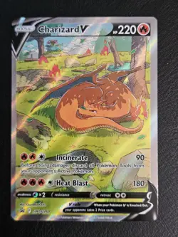 Charizard V - SWSH260 - Pokemon Sword & Shield Promo Ultra Rare Holo Card NM - Image 2