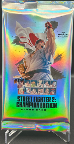 Street Fighter 2 | Promo Card Pack | Champion Edition | PSA Magazine Exclusive - Image 1