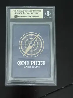 (1) BGS Pristine 10 2025 One Piece SILVER MONKEY D. LUFFY 3rd Anniversary Card - Image 2
