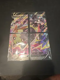 Pokemon Morpeko V-Union 4 Card Set SWSH287 SWSH288 SWSH289 SWSH290 Promo NM/Mint - Image 1