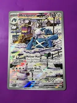 Pokemon Metagross 178/162 Temporal Forces Full Art Illustration Rare Card - Mint - Image 1