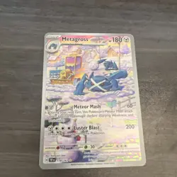 Pokemon Metagross 178/162 Temporal Forces Full Art Illustration Rare Card - Mint - Image 1