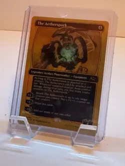 MTG the Aetherspark Aetherdrift Mythic Card Box Topper - Image 1