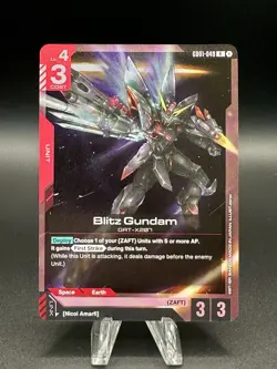Blitz Gundam (GD01-049) (NM) - Gundam Card Game - Newtype Rising (ENG) - Image 1