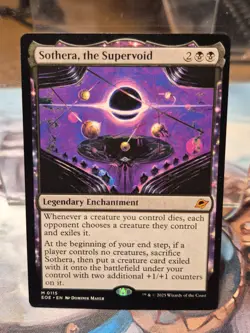 M 0115 Sothera, the Supervoid Enchantment Rare Edge of Eternities EOE MTG Card - Image 1