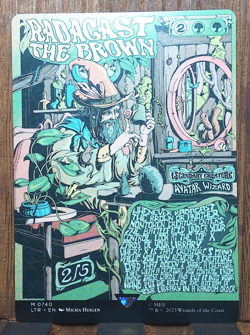 MTG 🎇 Radagast the Brown POSTER - Lord Of The Rings - NEAR MINT Pack Fresh! - Image 1