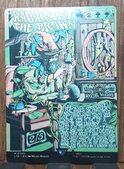 MTG 🎇 Radagast the Brown POSTER - Lord Of The Rings - NEAR MINT Pack Fresh! - Image 2