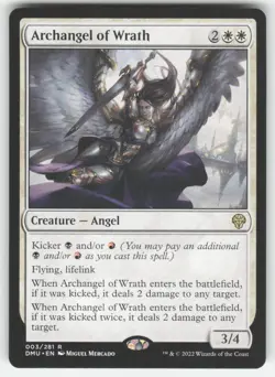 MTG - Archangel of Wrath 3 Dominaria United NM - Image 1
