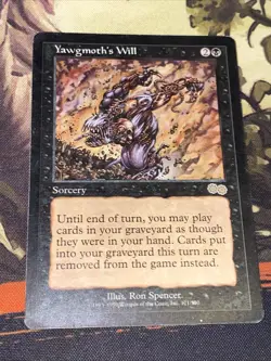 Yawgmoth’s Will X1 Mtg Urza’s Saga Mp - Image 2