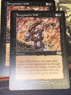 Yawgmoth’s Will X1 Mtg Urza’s Saga Lp - Image 1