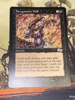 Yawgmoth’s Will X1 Mtg Urza’s Saga Lp - Image 2
