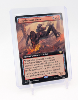 MTG - Depthshaker Titan - Extended Art Rare #29 - Commander: Edge of Eternities - Image 1
