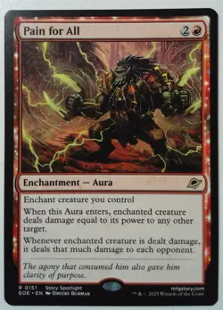 Pain for All - MtG Edge of Eternities - NM - Image 1