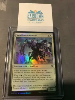 1x Weftblade Enhancer - Foil NM Eng MTG - Edge of Eternities - Image 1