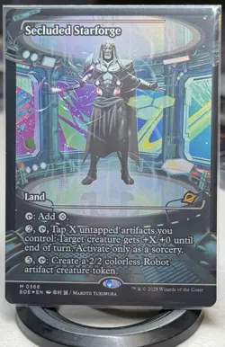 Secluded Starforge - Foil - Showcase - MTG Edge of Eternities M/NM, English - Image 1