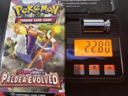 Pokemon Paldea Evolved Booster Pack Sealed 22.80g 3.76mm - Image 1