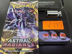 Pokemon Astral Radiance Booster Pack Sealed 21.49g 3.67mm - Image 1