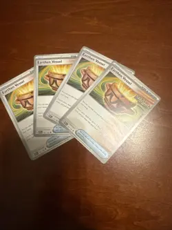4x Pokemon TCG Earthen Vessel Paradox Rift 163/182 Regular Uncommon Playset - Image 1