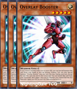 Yugioh 3x Overlay Booster JUSH-EN042 Rare - Image 1
