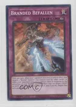 Branded Befallen 1st Ed. YuGiOh Photon Hypernova #PHHY-EN073 0rq9 - Image 1