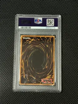 YUGIOH PSA 10 2003 Gravekeeper's Chief PGD-065 Super Rare 1st Edition *0774 - Image 2