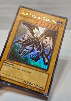 Red-Eyes B. Dragon SDJ-001 Ultra Rare 1st Edition Yugioh 7127 - Image 3