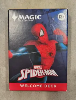 Magic The Gathering Spider-Man Welcome Deck SDCC 2025 Hasbro - White Deck - Image 1